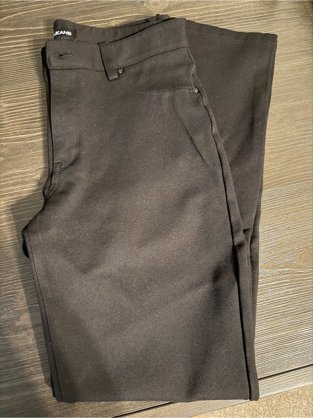 DKNY Jeans. Ponte Pants. Black.